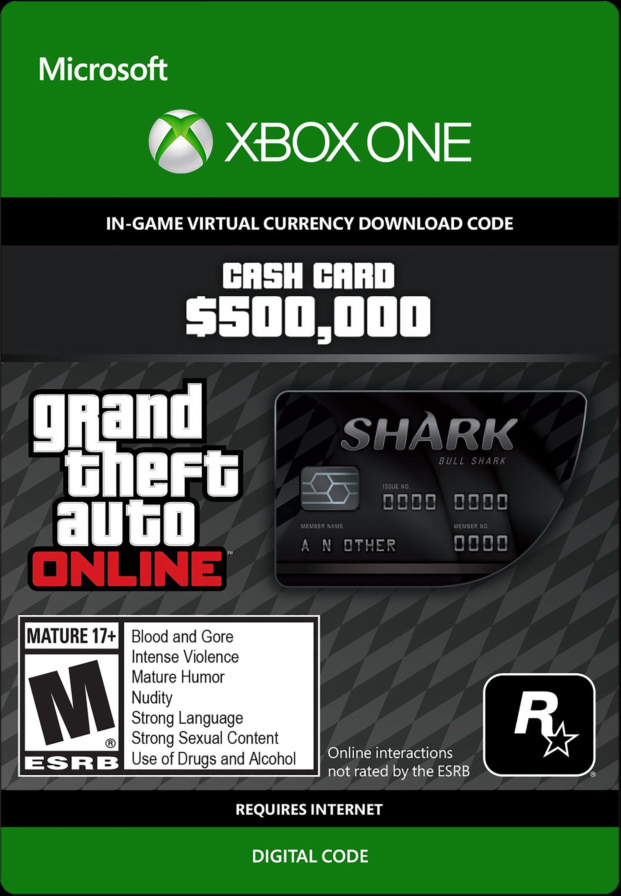 list item 1 of 1 Grand Theft Auto Online: The Bull Shark Cash Card
