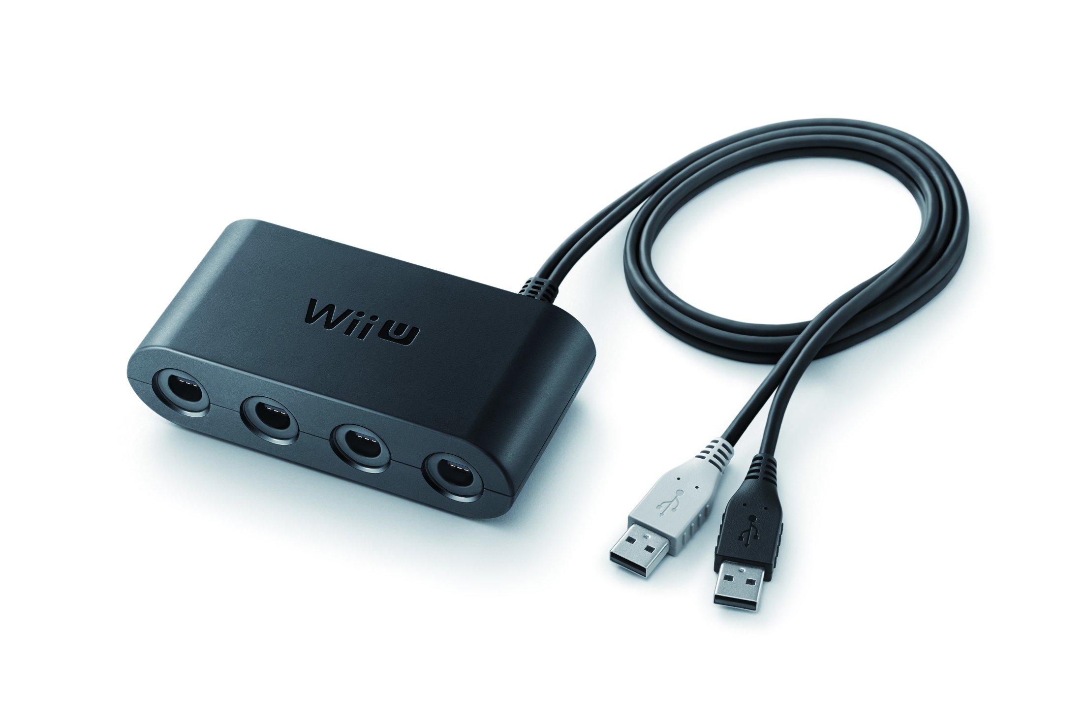Nintendo Wii U GameCube Controller Adapter (Styles May Vary 