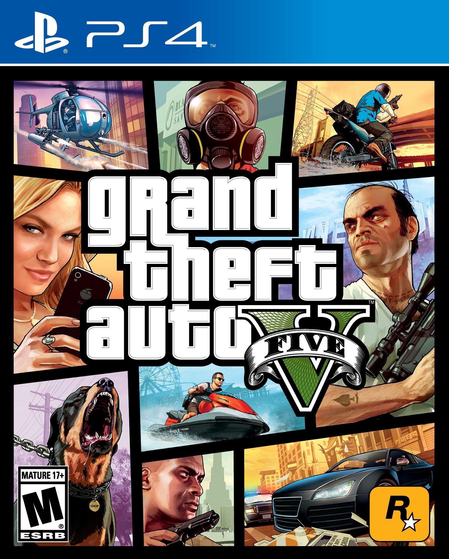 GTA 5 Grand Theft Auto V for PS4 GameStop