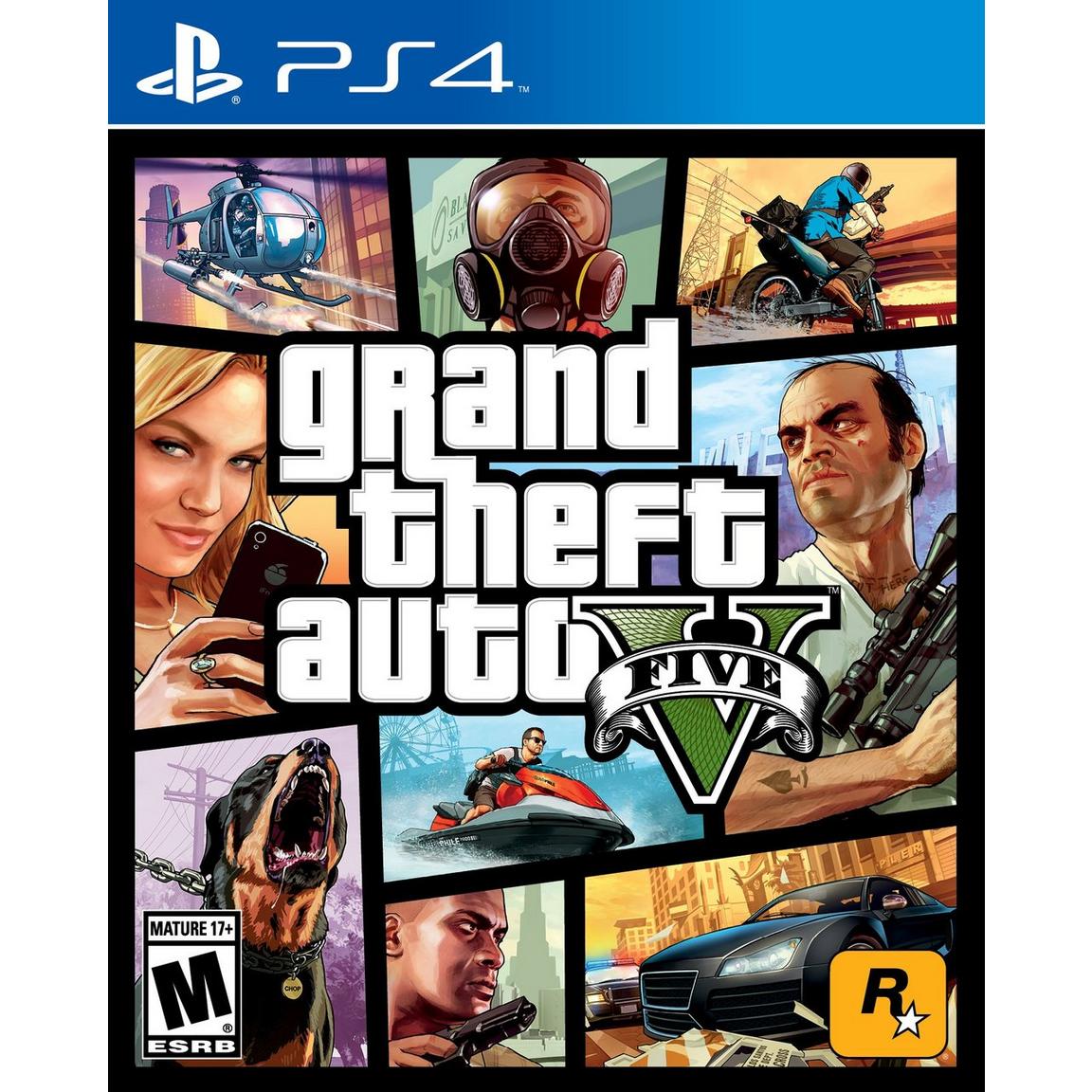 Grand Theft Auto V - PlayStation 4, Pre-Owned -  Rockstar Games