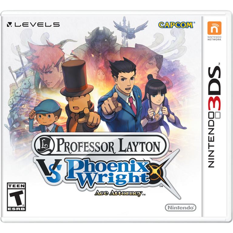 Professor Layton VS. Phoenix Wright Ace Attorney - Nintendo 3DS