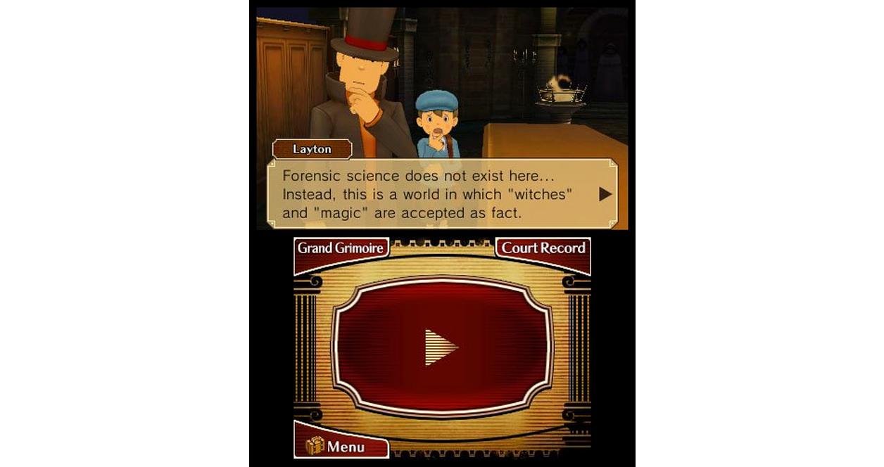 Professor Layton VS. Phoenix Wright Ace Attorney - Nintendo 3DS