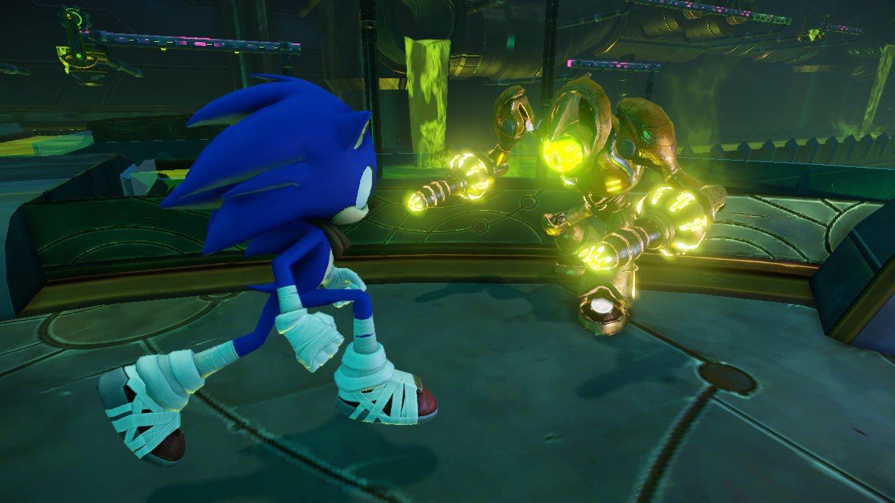 Sonic Boom Rise of Lyric Wii U - Shadow Boss Battle [HD] 