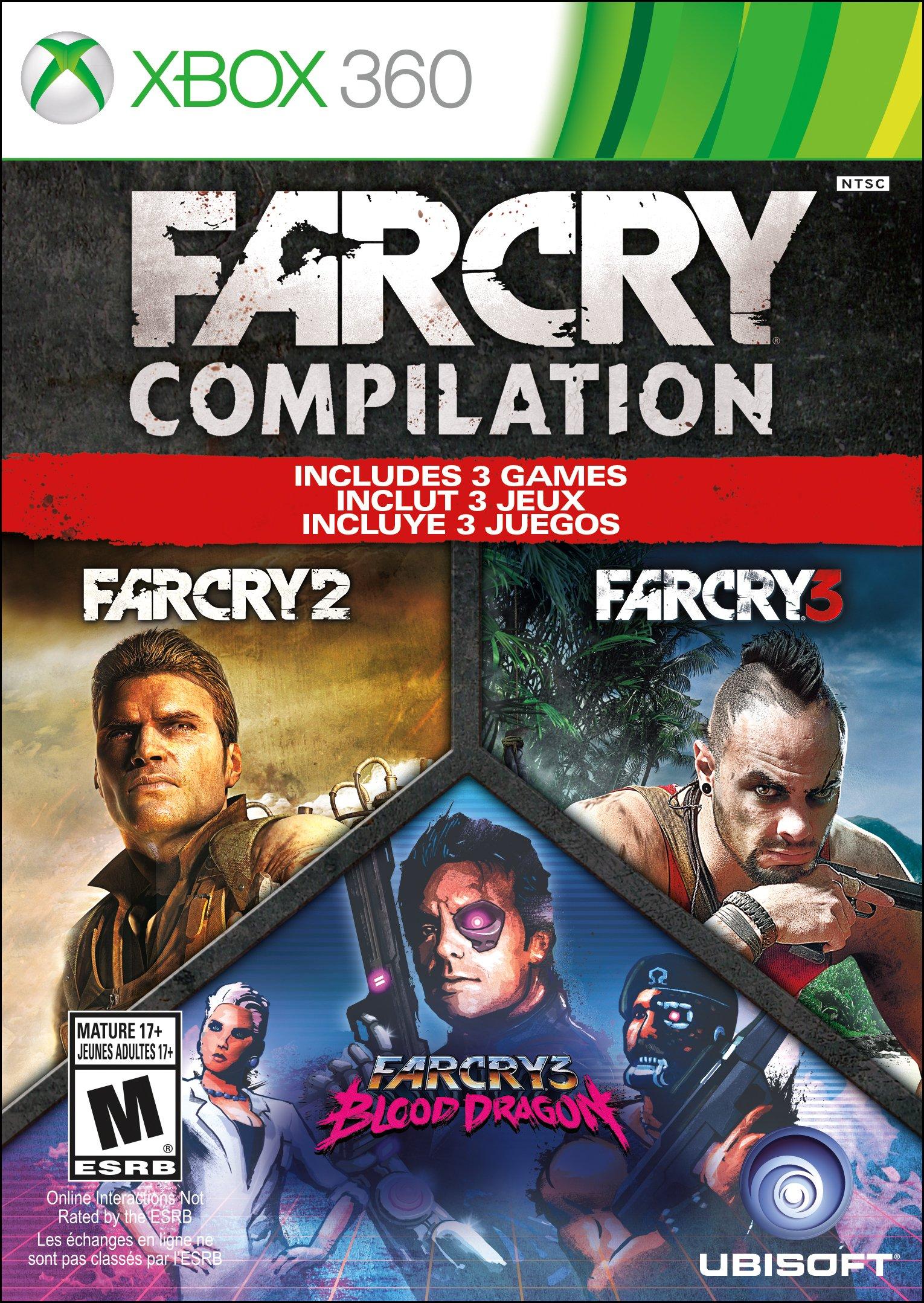 Combo Jogos Para Xbox 360 Mídia Digital/ Far Cry/the Line