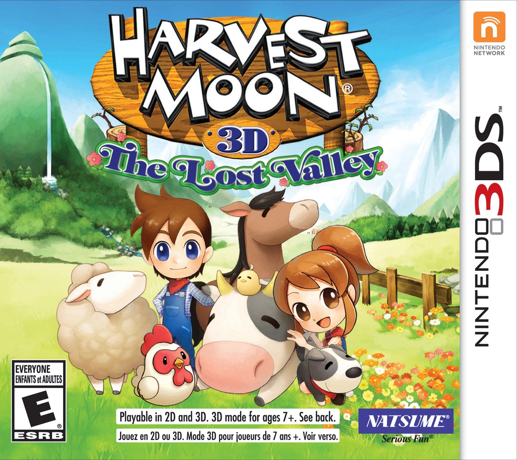 Harvest Moon The Lost Valley Nintendo 3DS Natsume GameStop