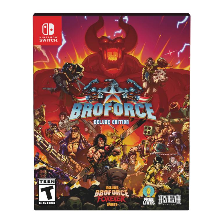 Broforce Deluxe Edition - Nintendo Switch | Devolver Digital