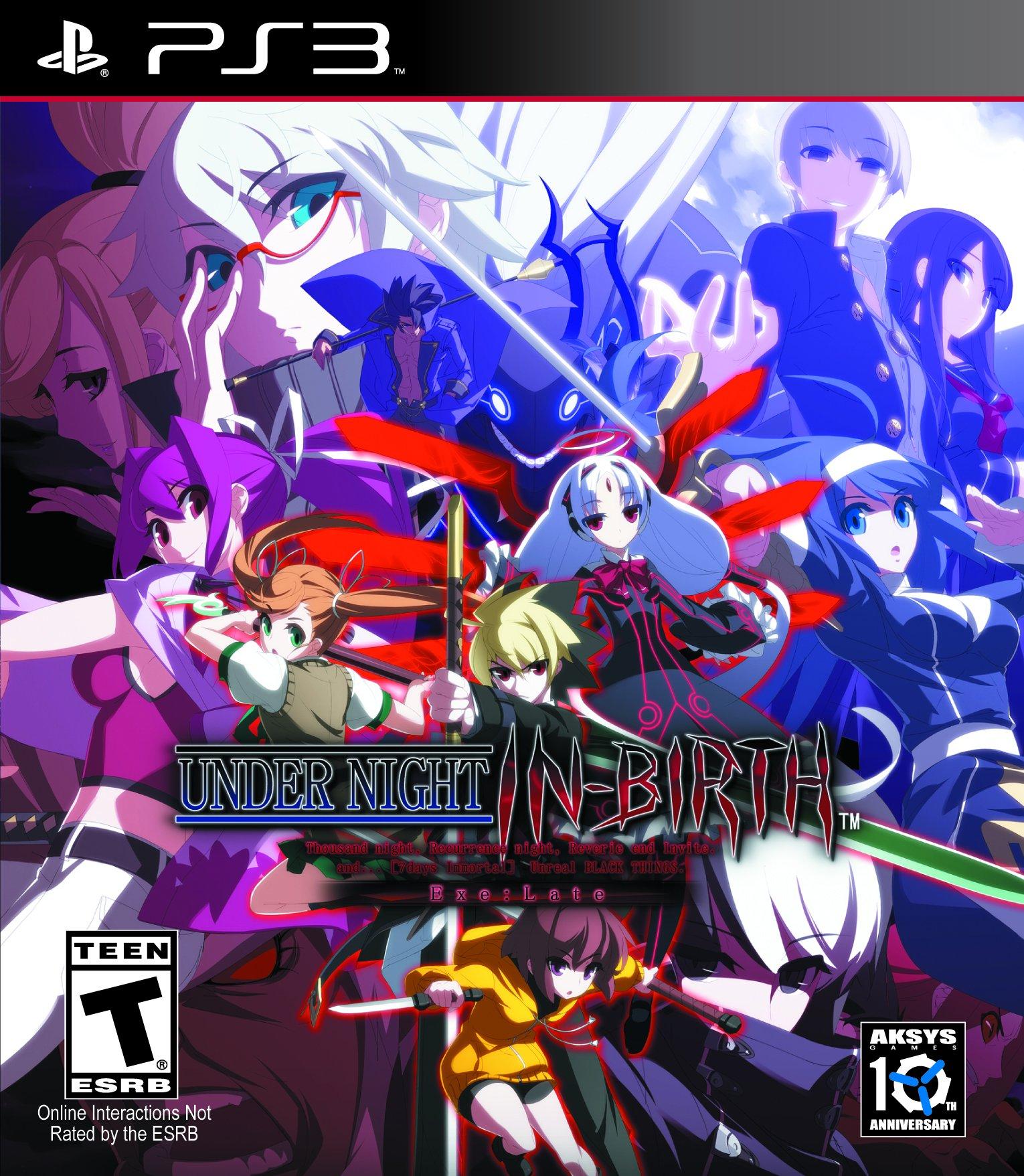 Under night in birth playstation clearance store