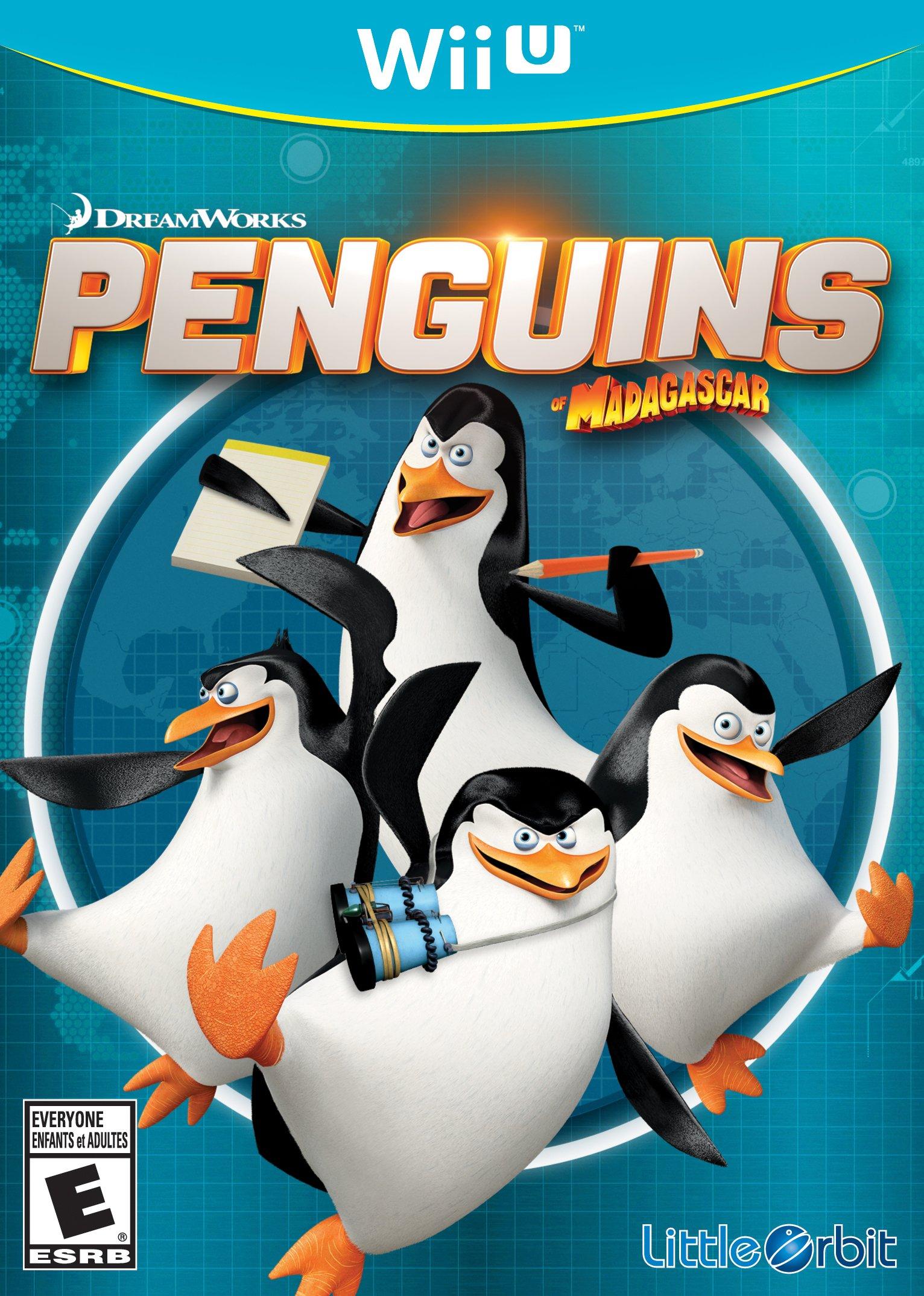 penguins of madagascar wii u