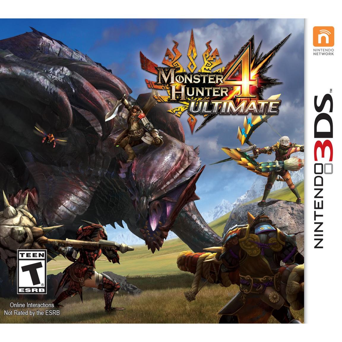 Monster Hunter 4 Ultimate - Nintendo 3DS, Pre-Owned -  Capcom