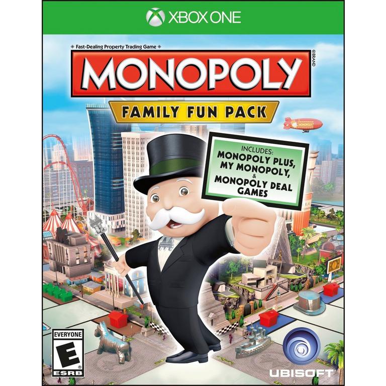 Monopoly Family Fun Pack - Xbox One (Ubisoft), Pre-Owned - GameStop
