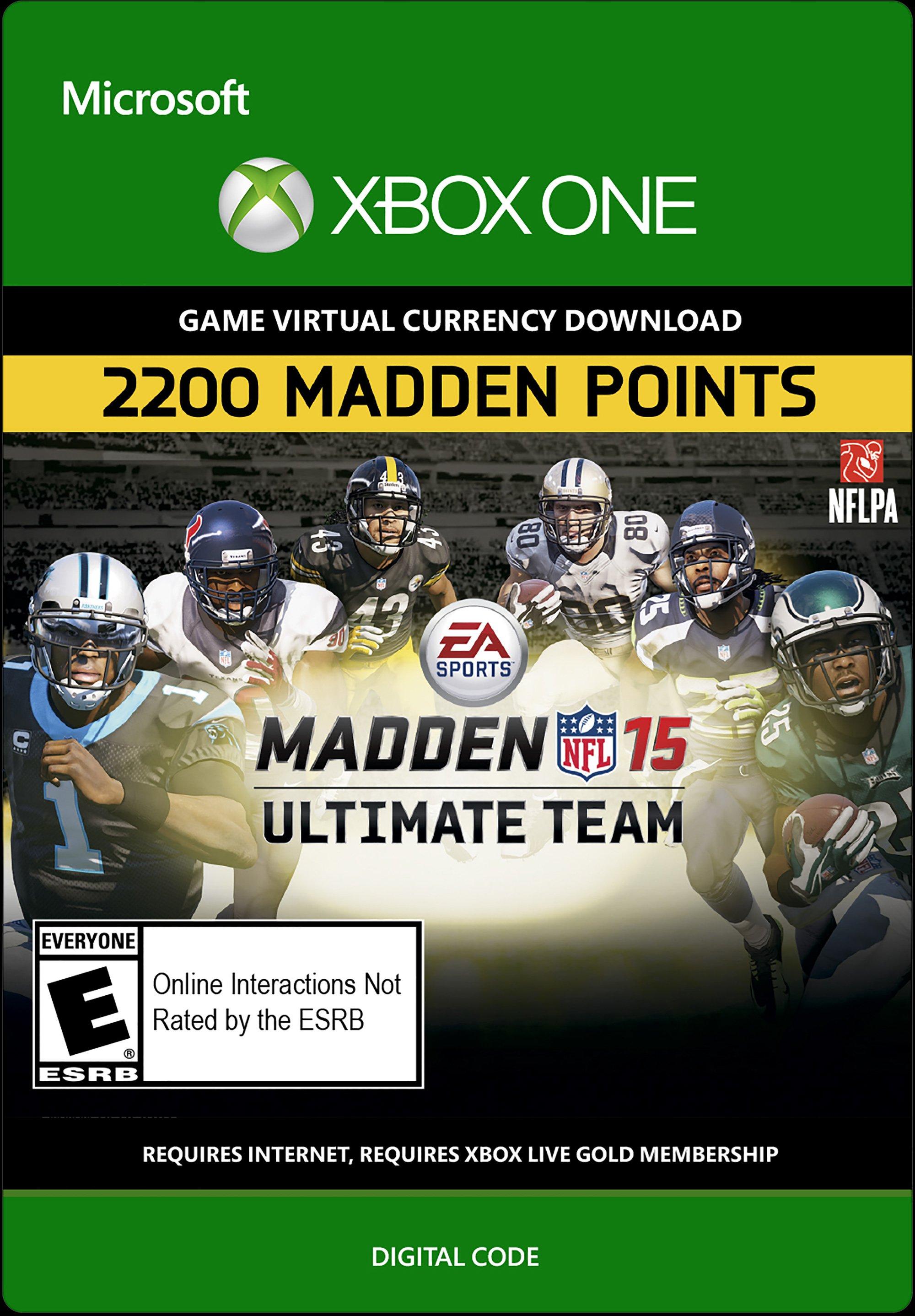 list item 1 of 1 Madden NFL 15 2,200 Ultimate Team Points
