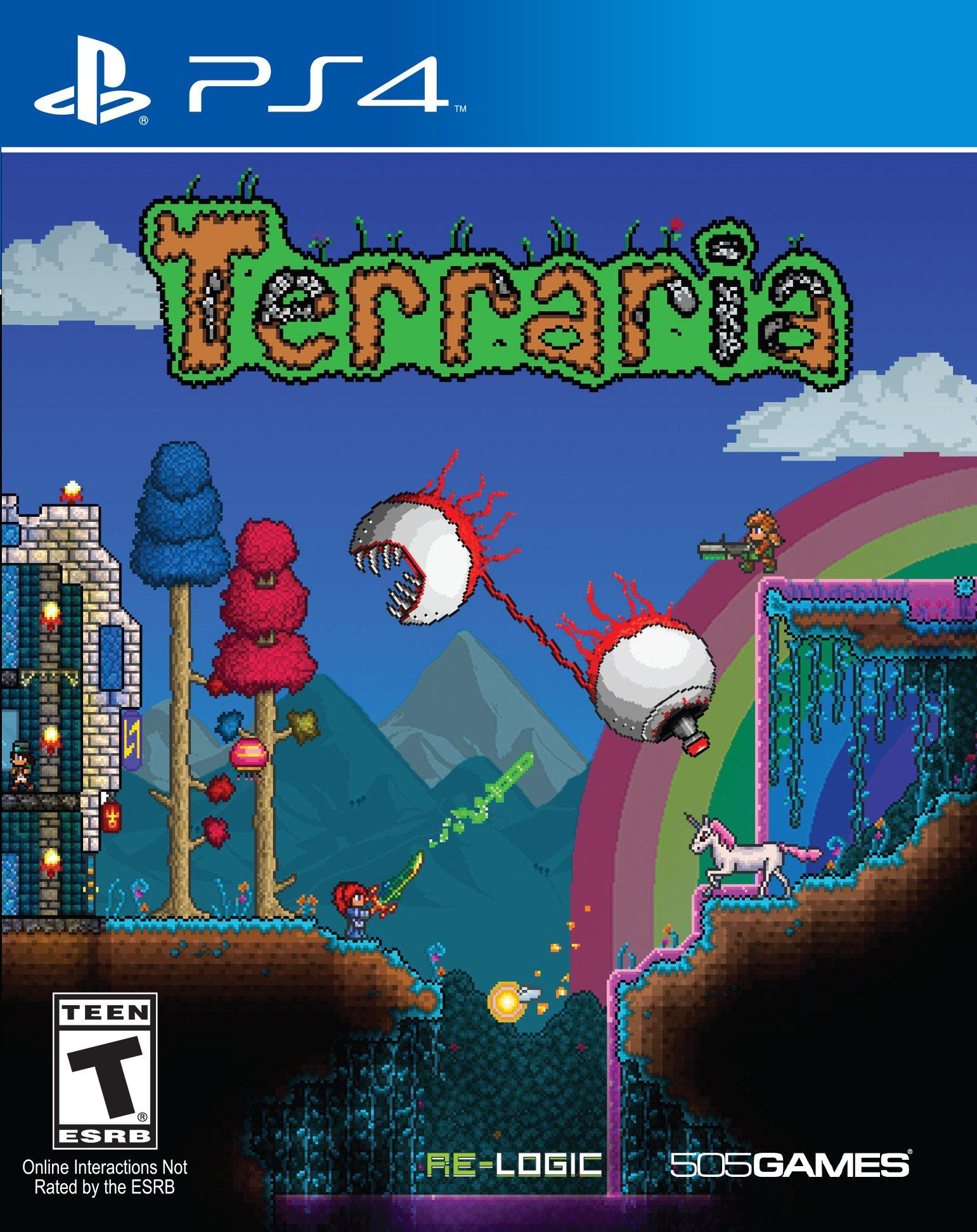  Terraria - PlayStation 4 : 505 Games: Video Games