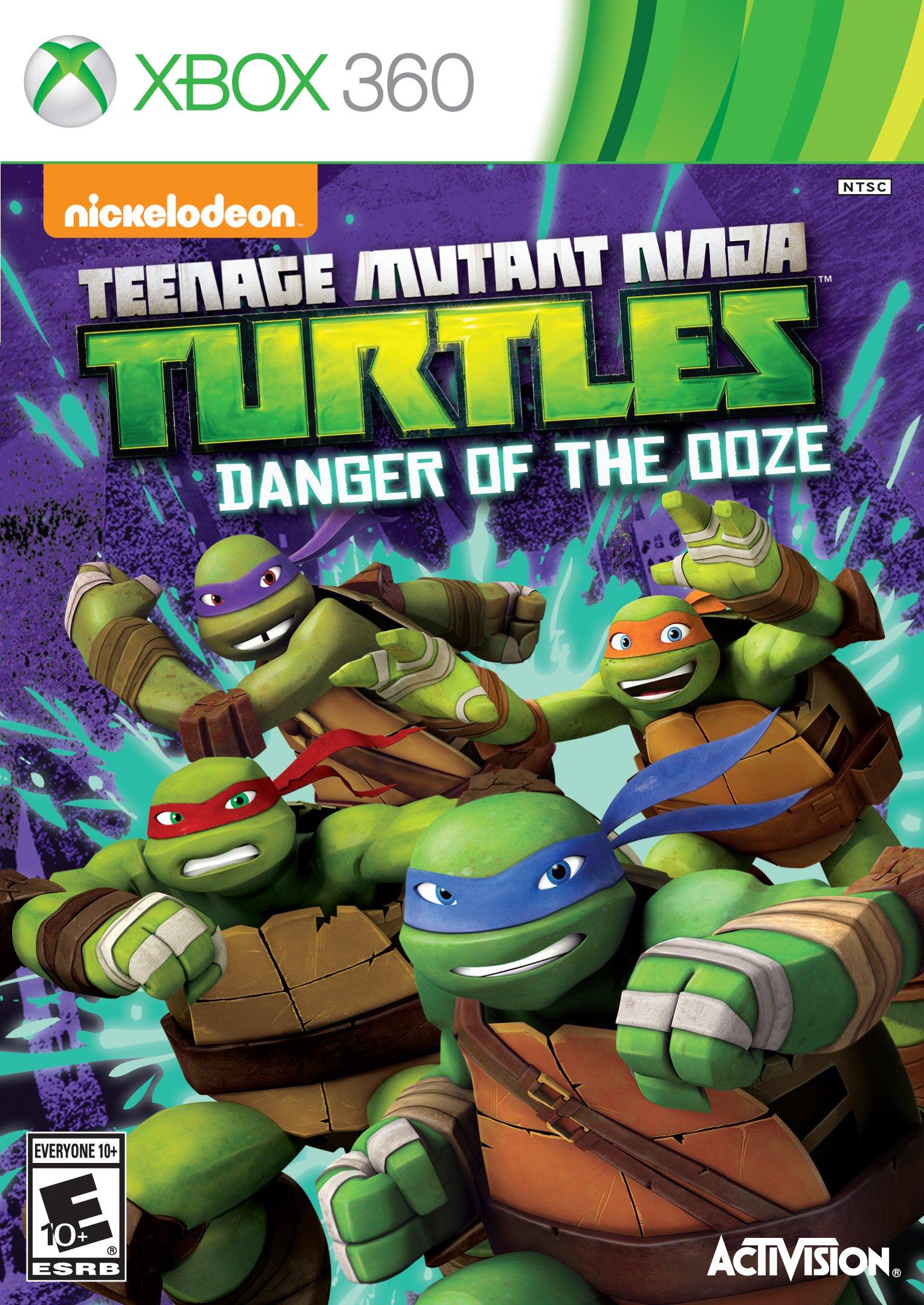 nickelodeon teenage mutant ninja turtles xbox 360