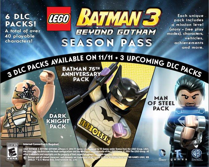 LEGO Batman 3 Beyond Gotham Season Pass