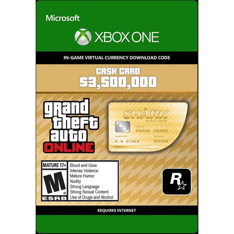Grand Theft Auto Online Cash Card