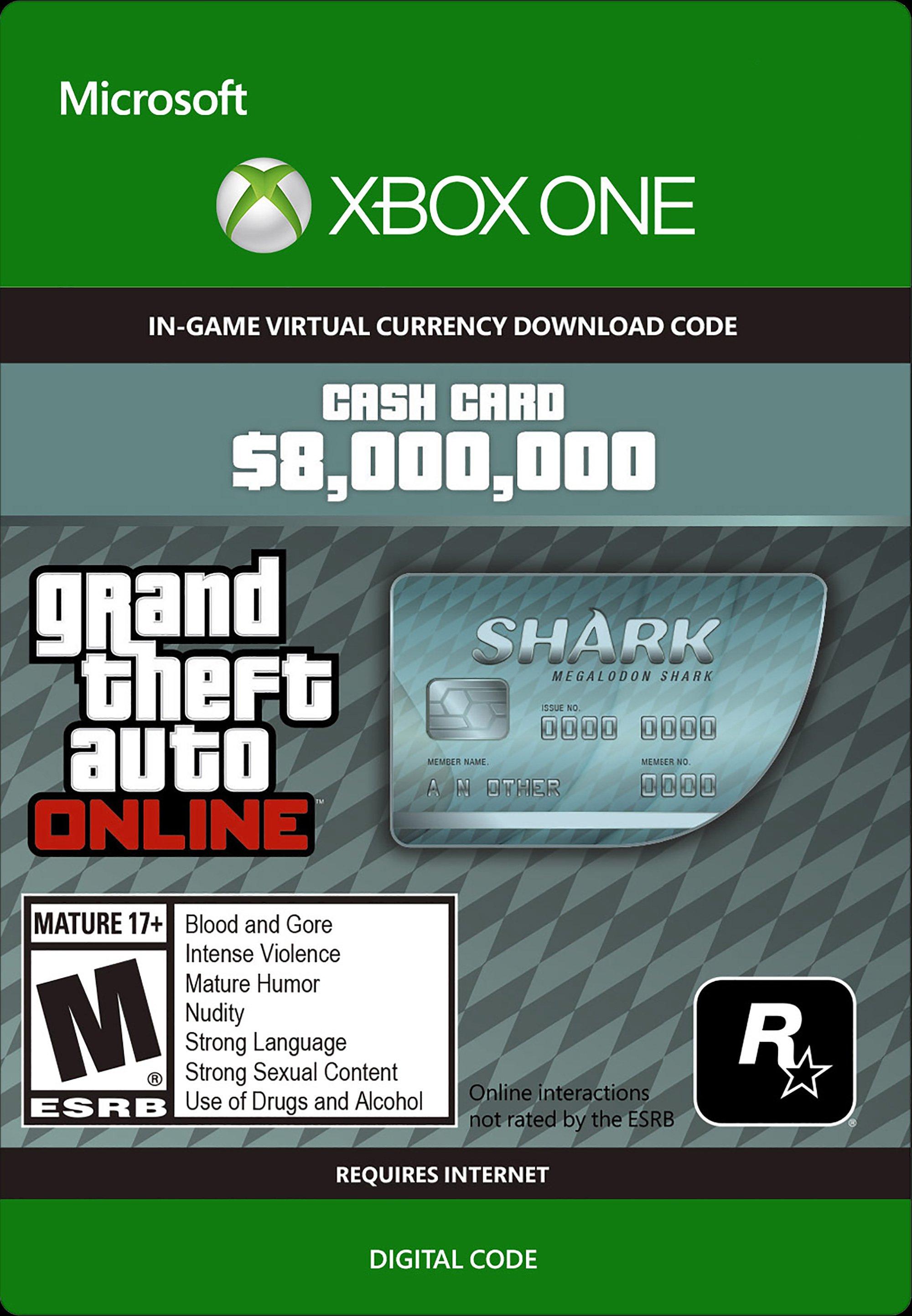 Grand Theft Auto Online: The Megalodon Shark Cash Card - Xbox One