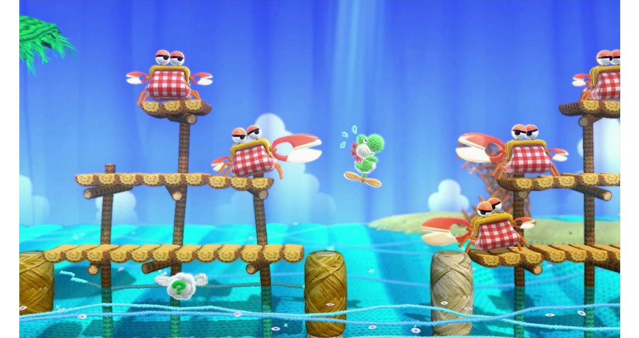 Yoshi Adventure Yoshi's Woolly World Wii Yoshi's Woolly World