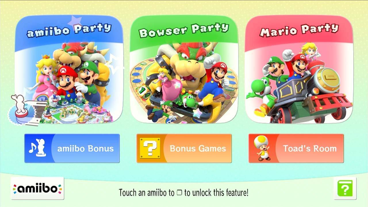 wii u mario party