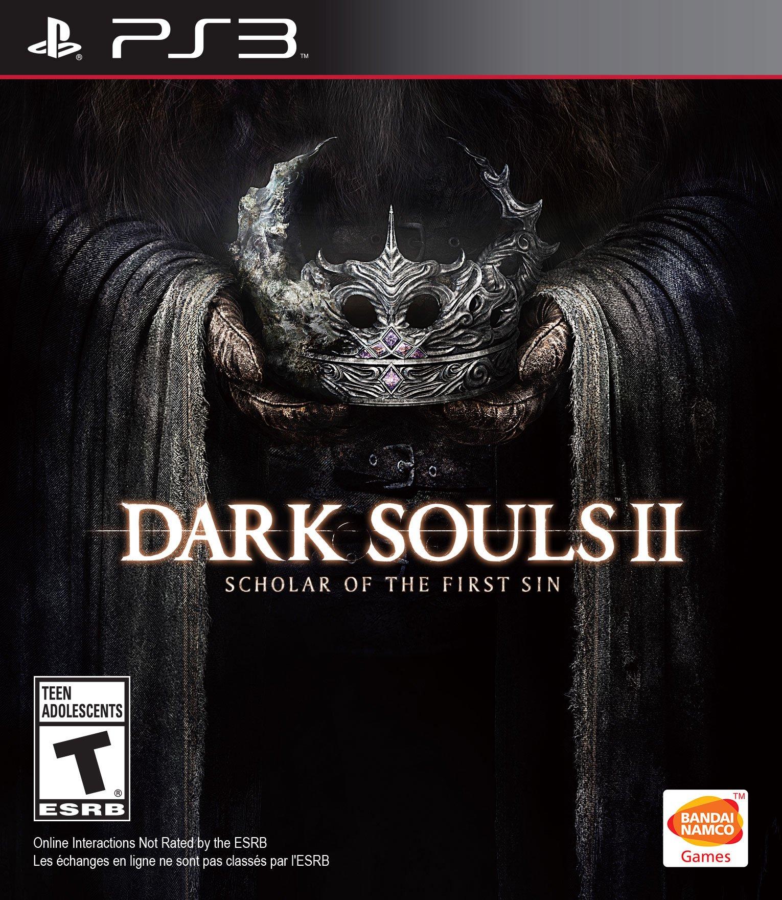 Dark Souls II: Scholar of the First Sin PS4 Replacement Box Insert Art Only
