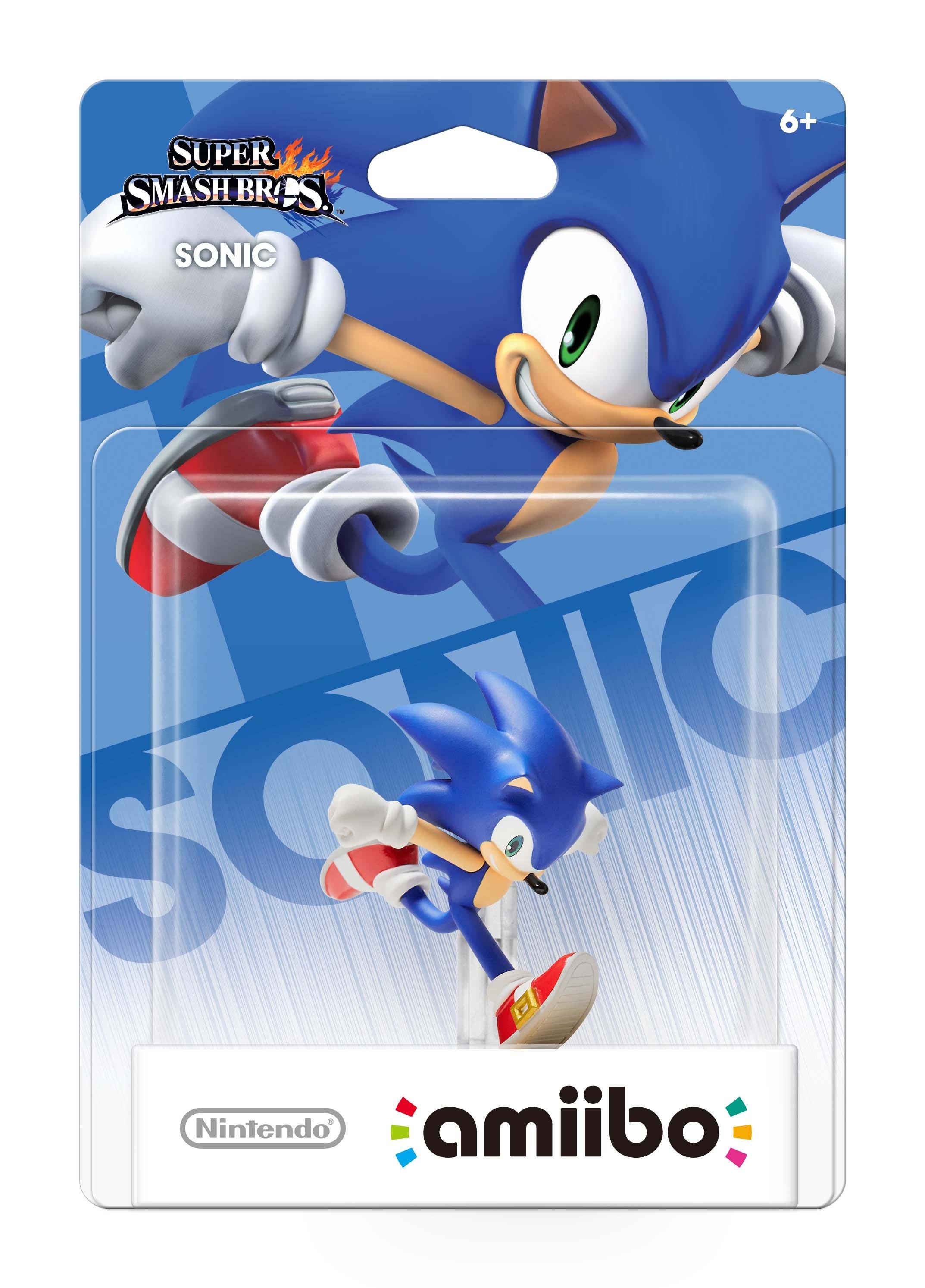 super smash bros sonic amiibo