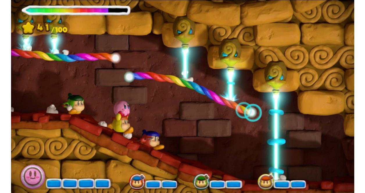 Kirby and the Rainbow Curse - Nintendo Wii U
