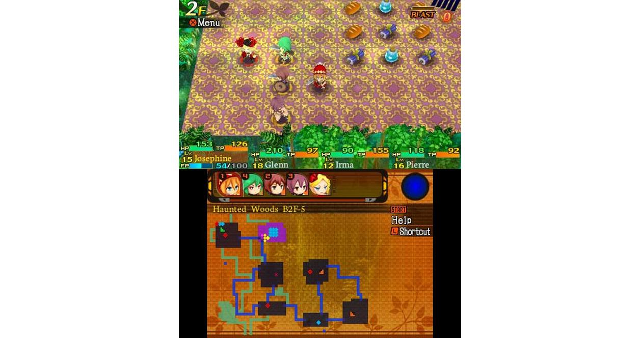 Etrian Mystery Dungeon - Nintendo 3DS