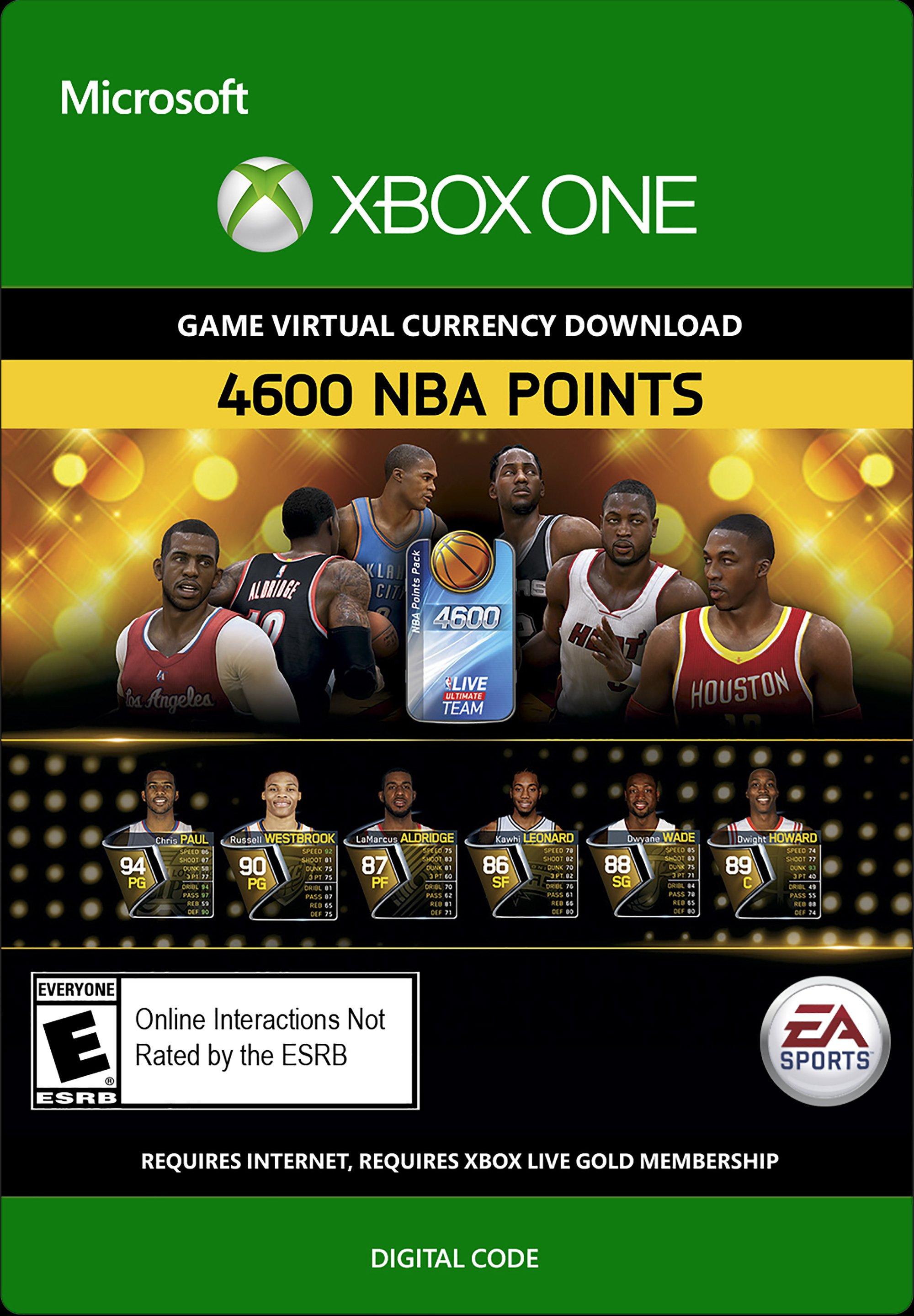 Electronic Arts NBA Live Ultimate Team 4,600 Points