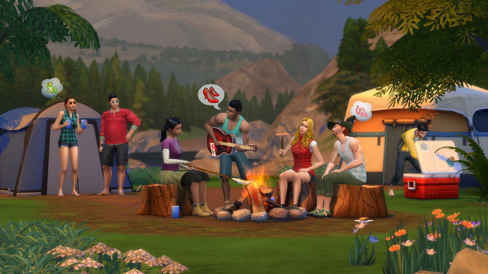 The Sims 4 Outdoor Retreat DLC - PC EA app