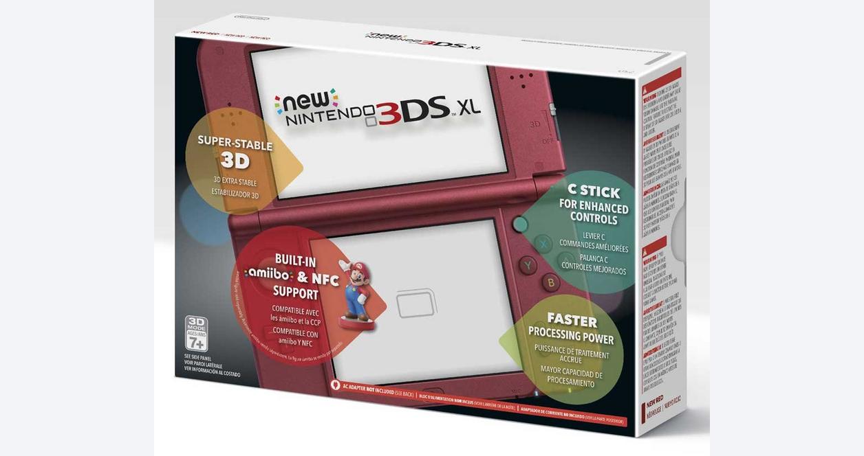 Nintendo 3DS XL Galaxy Red - Nintendo 3DS | GameStop