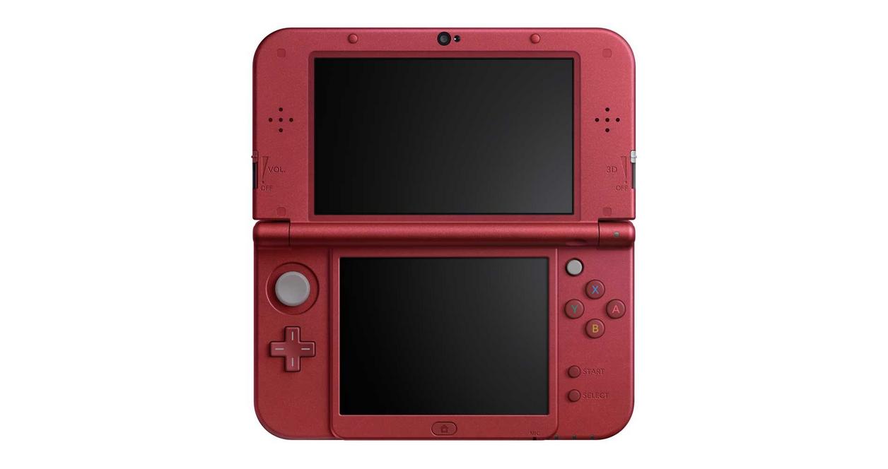 New Nintendo 3DS XL Handheld Console Red - Nintendo 3DS