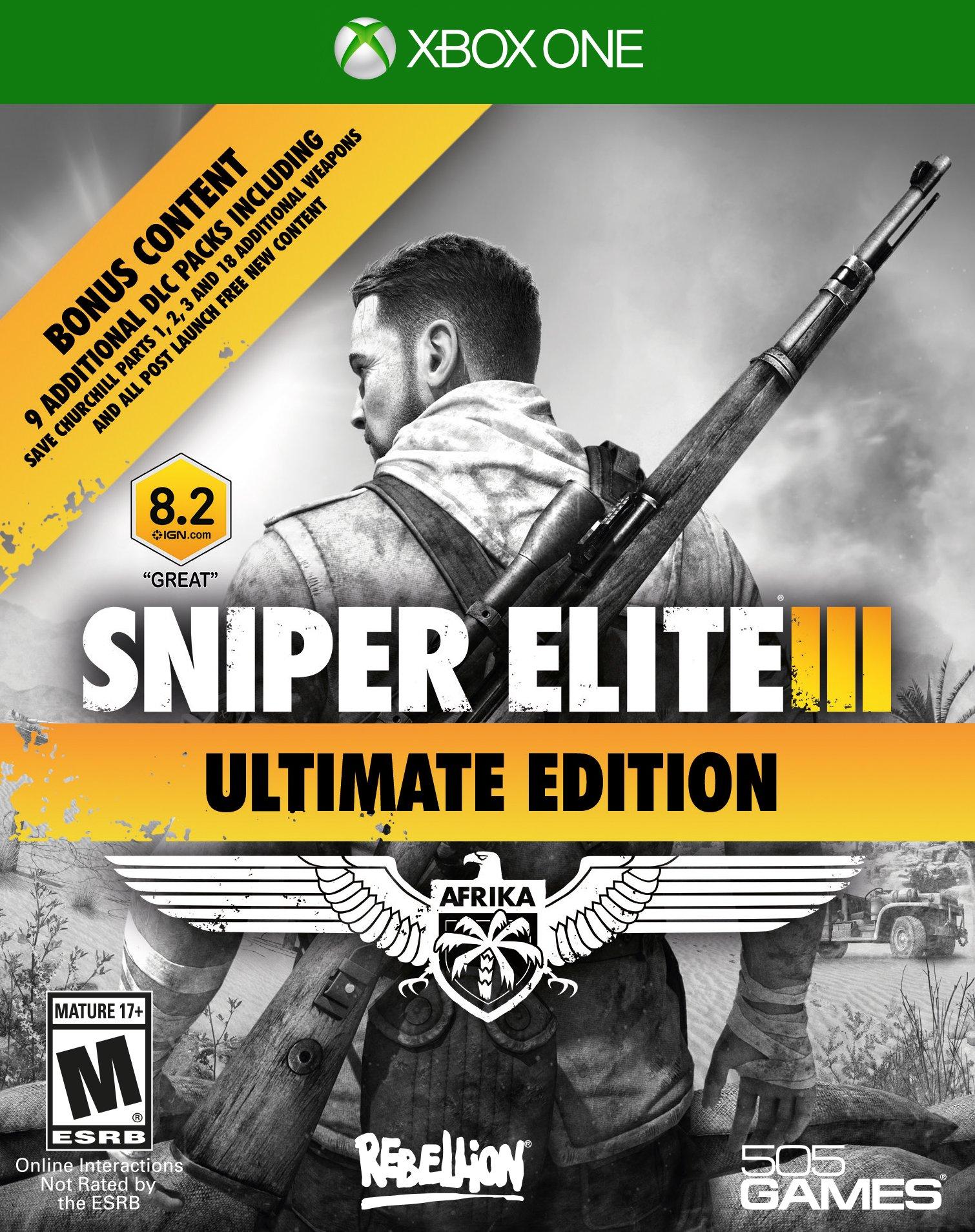 Sniper Elite 3 Ultimate Edition Xbox One 505 Games GameStop