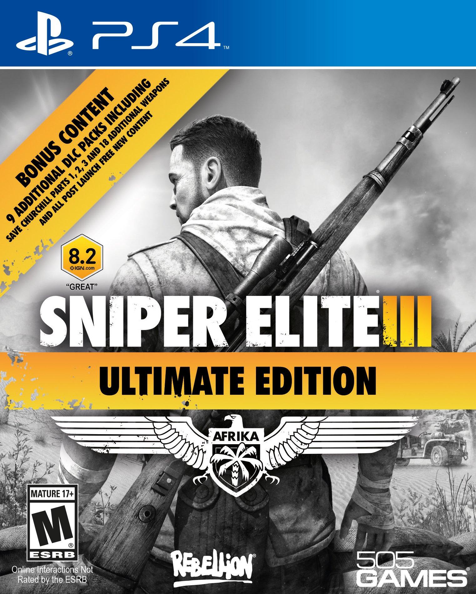 sniper elite 3 ultimate edition nintendo switch game