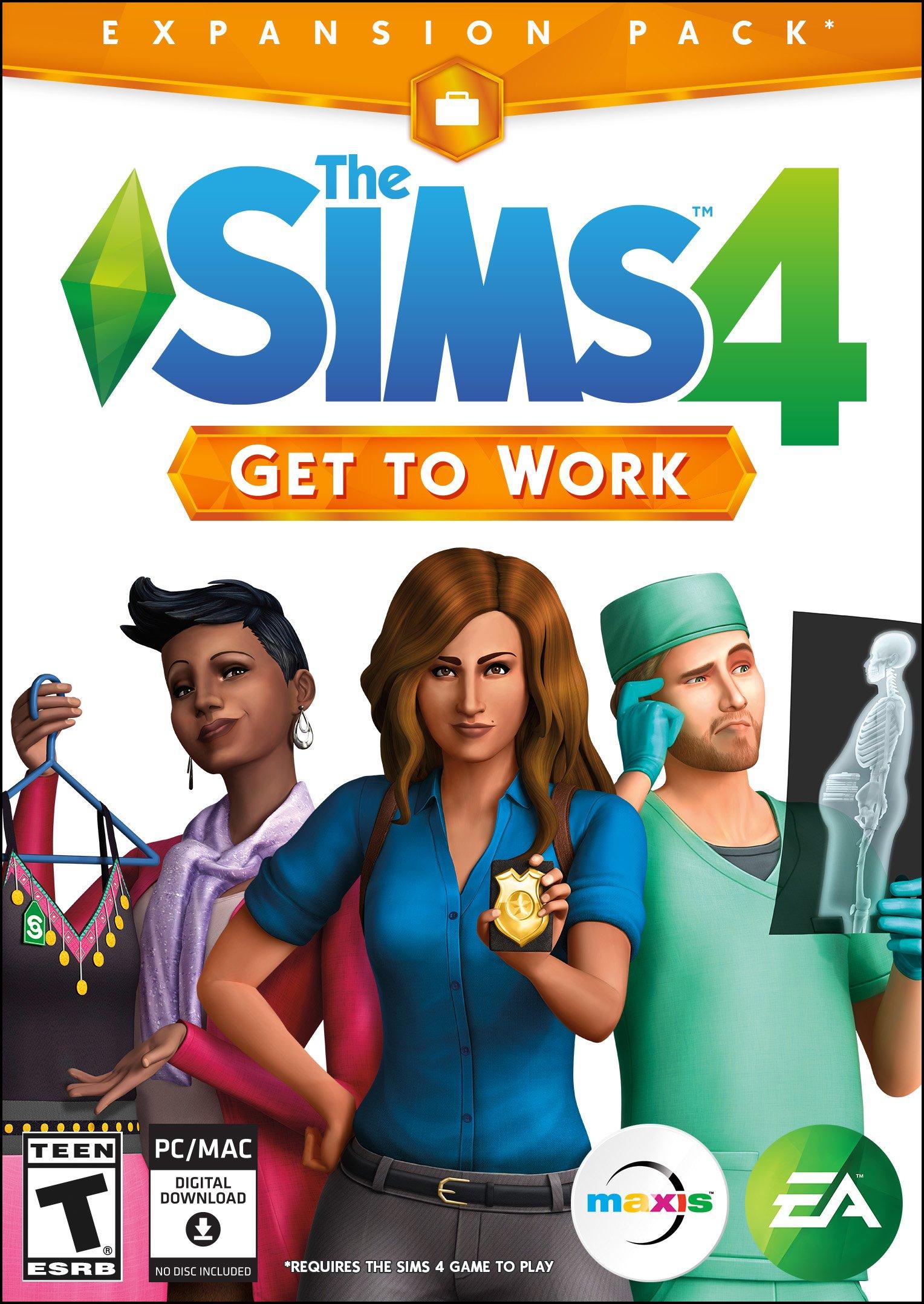 The Sims 4: Get to Work DLC