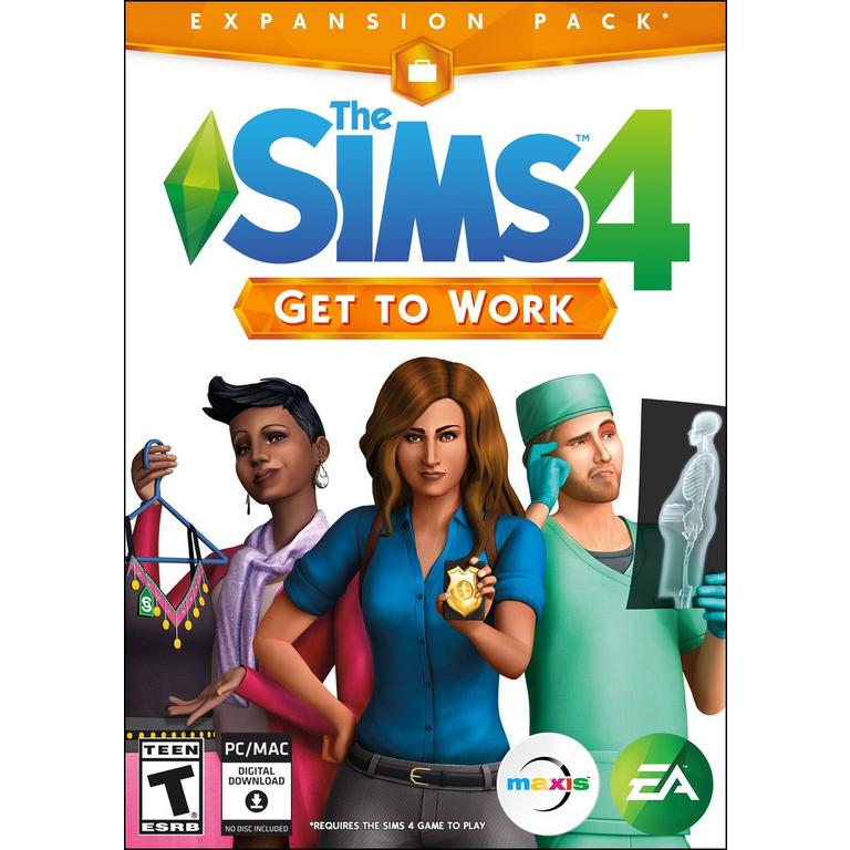 The Sims 4: Get to Work DLC - PC EA app