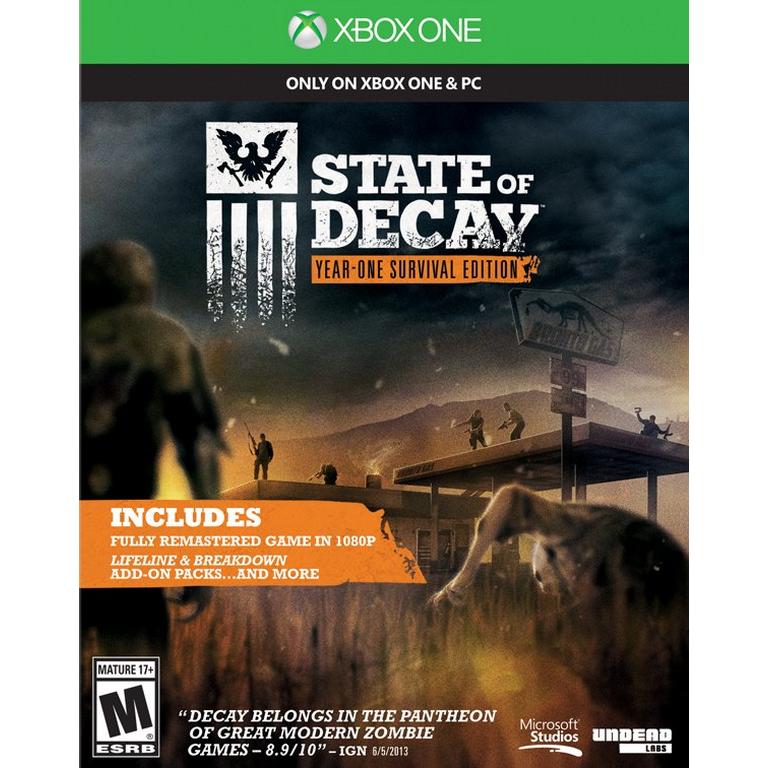 helper Grillig partij State of Decay Year One Survival Edition - Xbox One | Xbox One | GameStop