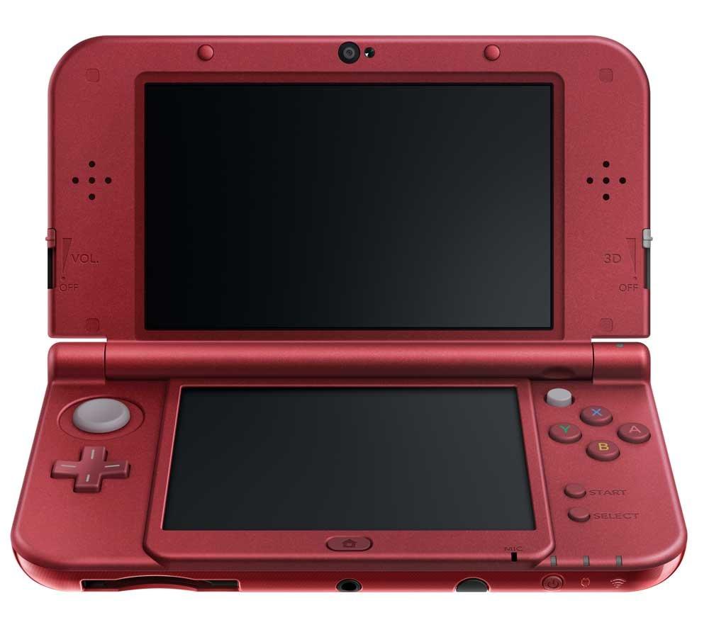 nintendo ds xl red