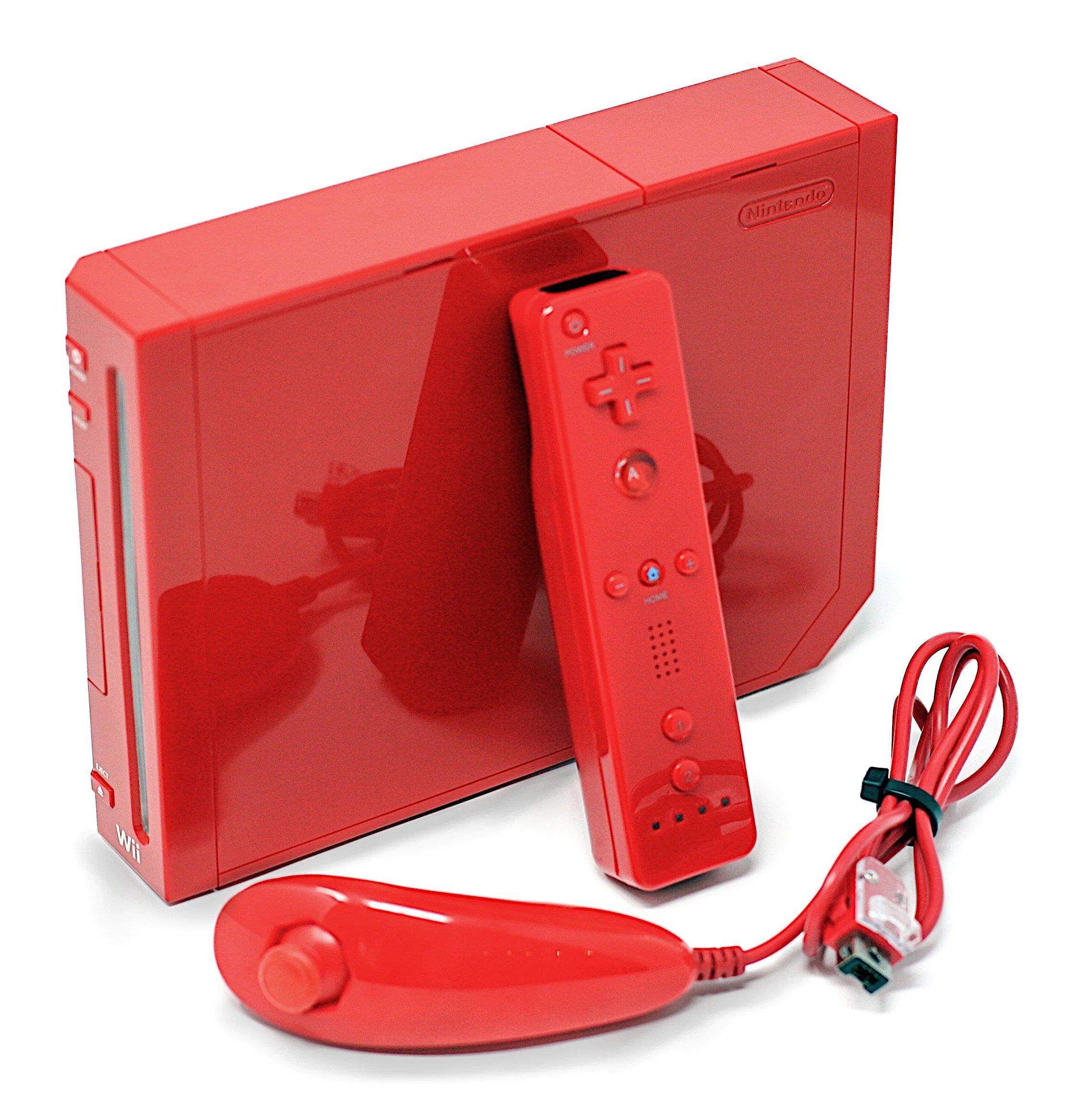 Nintendo Wii Console - Red