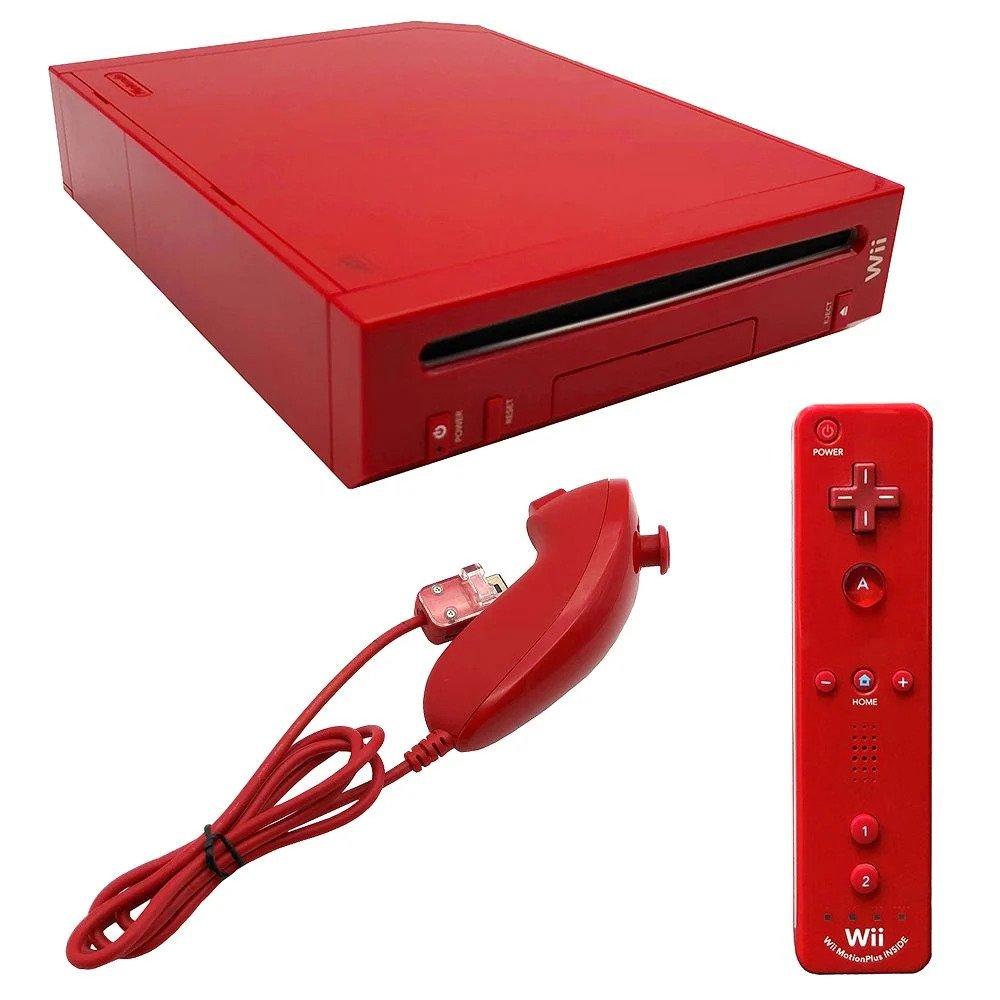 Nintendo Wii Console - Red