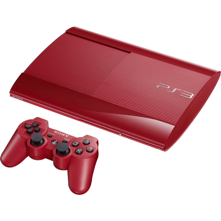 Sony PlayStation 3 Super Slim Console 500GB - Red | GameStop