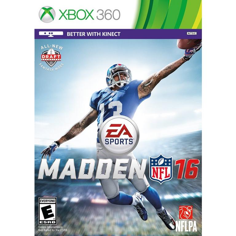 Lager Madison Sydamerika Madden NFL 16 | Xbox 360 | GameStop