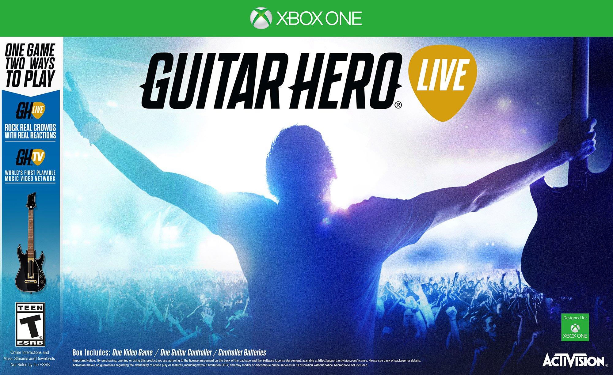 guitar hero live xbox one gamestop