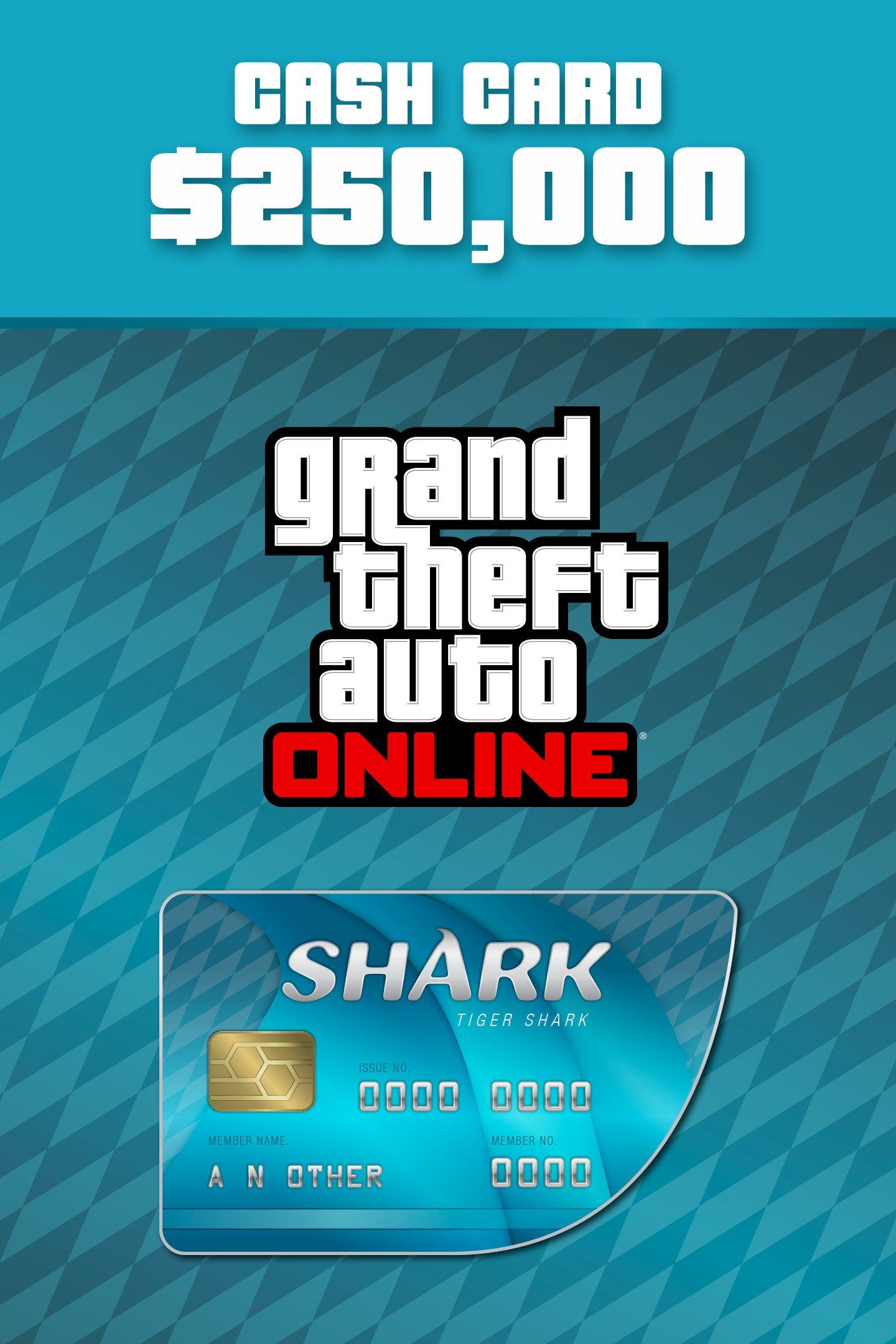 list item 1 of 10 Grand Theft Auto Online: The Tiger Shark Cash Card