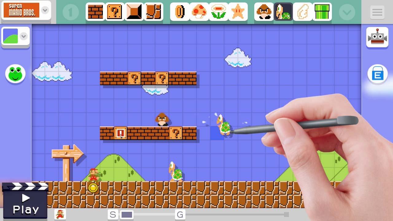 Super mario maker store u