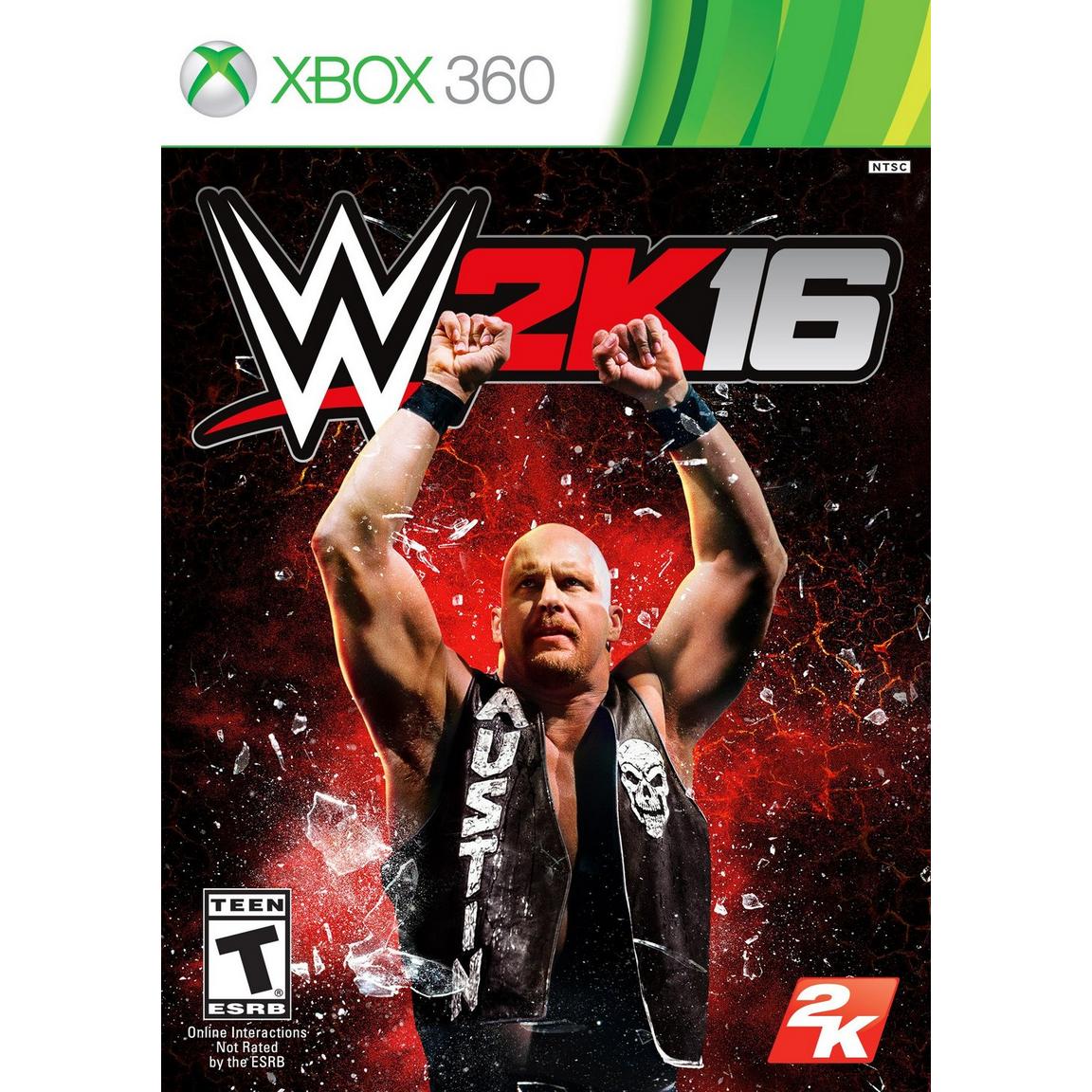 WWE 2K16 - Xbox 360, Pre-Owned -  2K Games