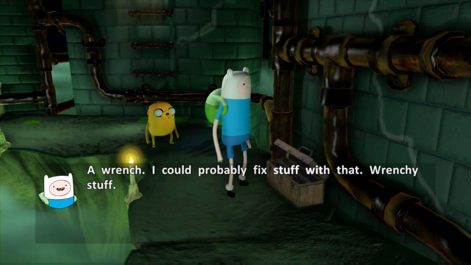 adventure time wii