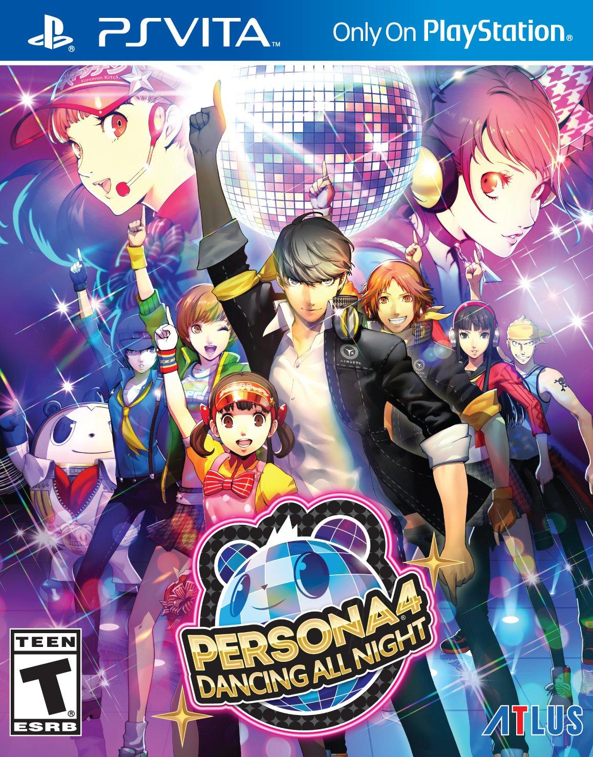 persona 4 ps vita console