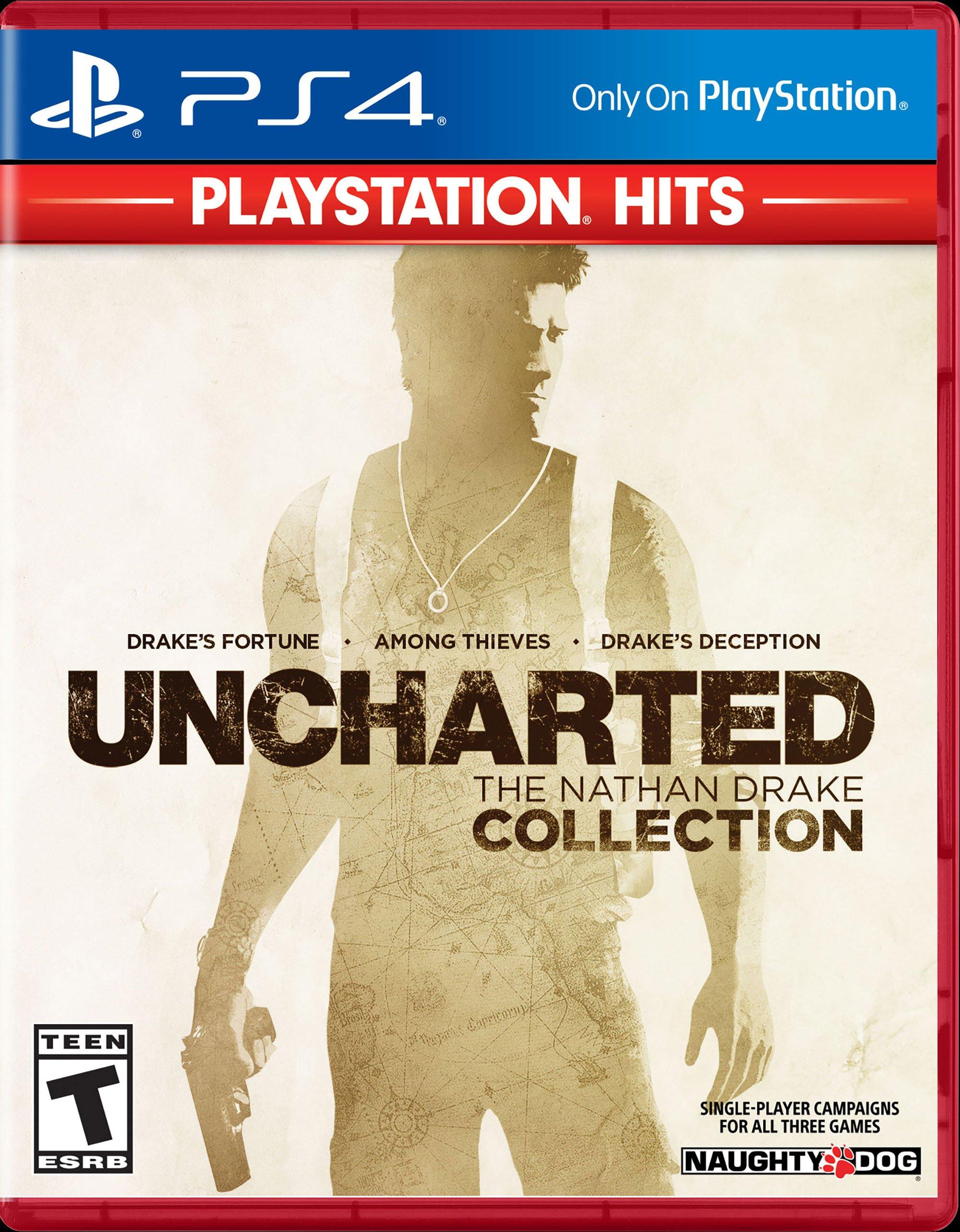 Nogen som helst uberørt øretelefon Uncharted: The Nathan Drake Collection - PS4 | PlayStation 4 | GameStop