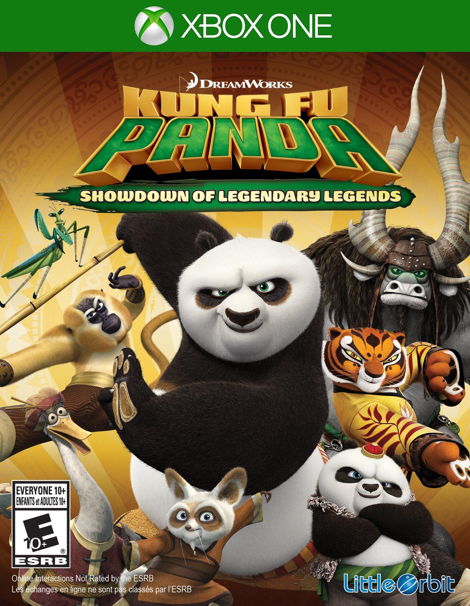 kung fu panda showdown of legendary legends xbox one