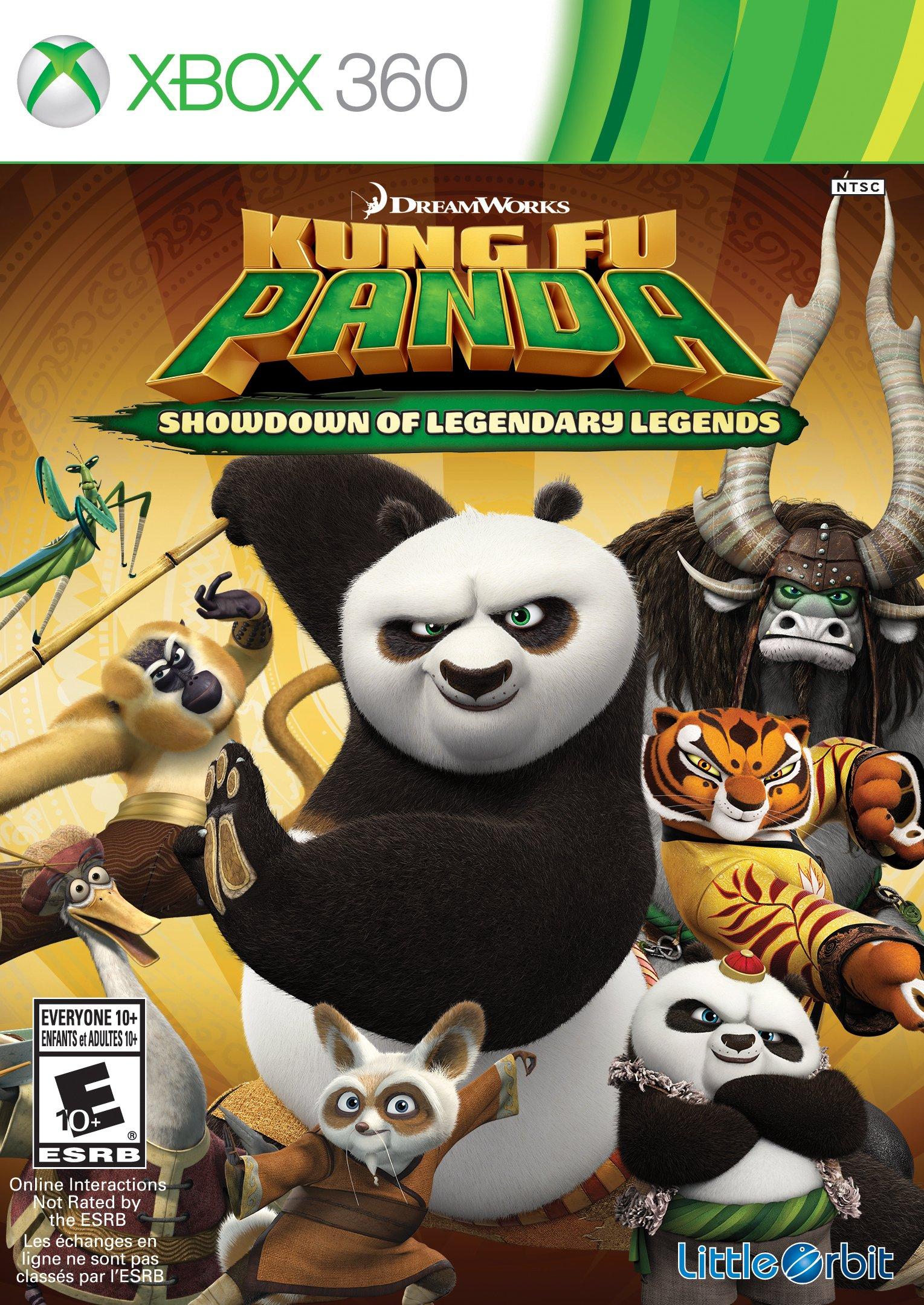 kung fu panda showdown of legendary legends xbox one