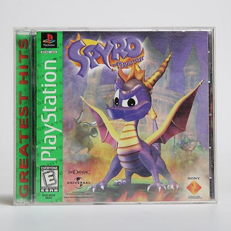 Spyro the Dragon PlayStation Insomniac Games GameStop